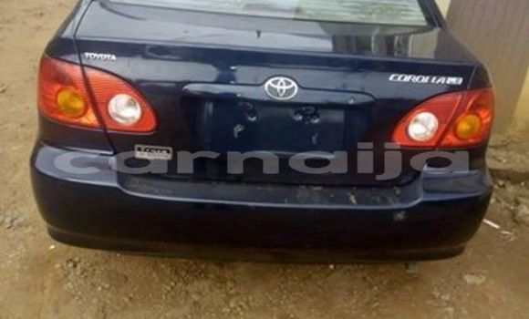Buy Used Toyota Corolla Blue Car in Lagos in Lagos State Buy Used Toyota Corolla Blue Car in Lagos in Lagos State