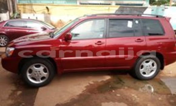Acheter Occasion Voiture Toyota Highlander Rouge à Onitsha, État d'Anambra Acheter Occasion Voiture Toyota Highlander Rouge à Onitsha, État d'Anambra
