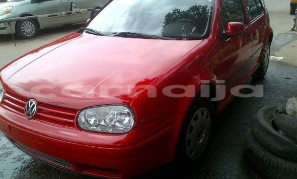 Buy Used Volkswagen Golf Red Car in Abuja in Lagos State