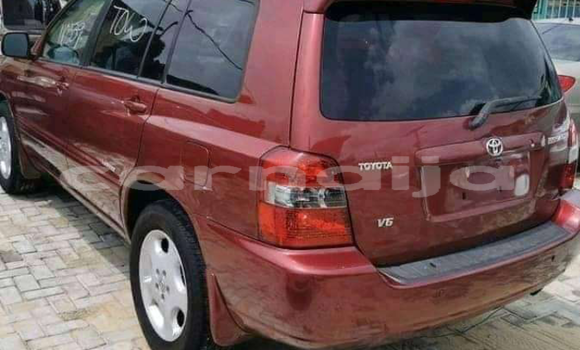 Acheter Occasion Voiture Toyota Highlander Rouge à Lagos, État de Lagos Acheter Occasion Voiture Toyota Highlander Rouge à Lagos, État de Lagos