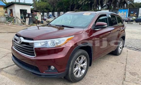 Buy Used Toyota Highlander Red Car in Lagos in Lagos State Buy Used Toyota Highlander Red Car in Lagos in Lagos State