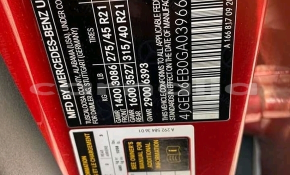 Acheter Occasion Voiture Mercedes-Benz GLE Rouge à Badagry, État de Lagos Acheter Occasion Voiture Mercedes-Benz GLE Rouge à Badagry, État de Lagos