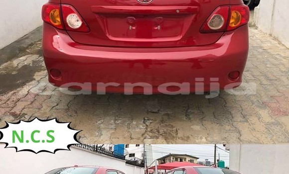 Acheter Occasion Voiture Toyota Corolla Rouge à Lagos, État de Lagos Acheter Occasion Voiture Toyota Corolla Rouge à Lagos, État de Lagos