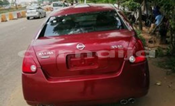 Acheter Occasion Voiture Nissan Maxima Rouge à Lagos, État de Lagos Acheter Occasion Voiture Nissan Maxima Rouge à Lagos, État de Lagos