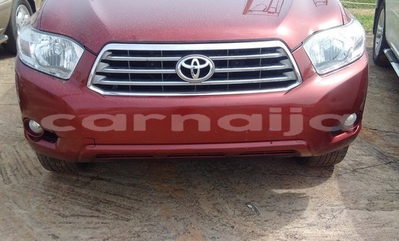 Acheter Neuf Voiture Toyota Highlander Rouge à Ipokia, État d'Ogun Acheter Neuf Voiture Toyota Highlander Rouge à Ipokia, État d'Ogun