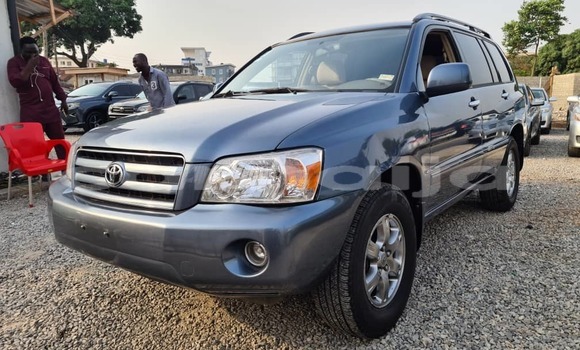 Buy Used Toyota Highlander Blue Car in Lagos in Lagos State Buy Used Toyota Highlander Blue Car in Lagos in Lagos State