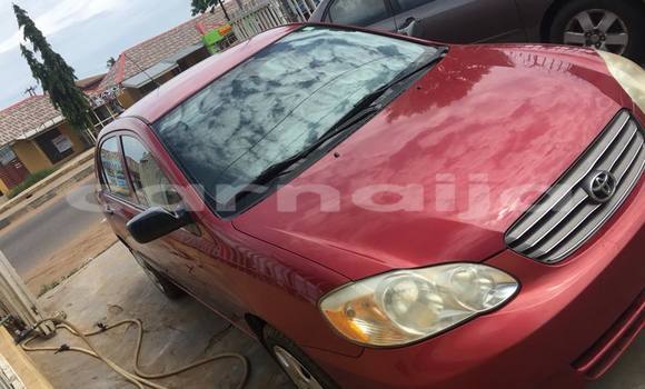 Acheter Occasion Voiture Toyota Corolla Rouge à Lagos, État de Lagos Acheter Occasion Voiture Toyota Corolla Rouge à Lagos, État de Lagos