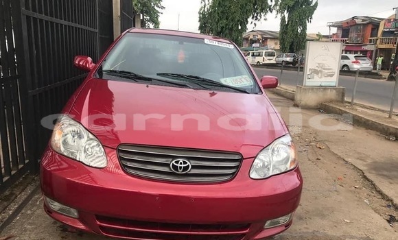 Buy Used Toyota Corolla Red Car in Abuja in Lagos State