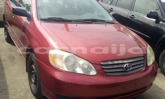 Buy Used Toyota Corolla Red Car in Aba in Abia State