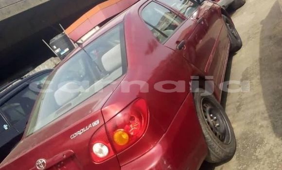 Acheter Occasion Voiture Toyota Corolla Rouge à Aba, État d'Abia Acheter Occasion Voiture Toyota Corolla Rouge à Aba, État d'Abia