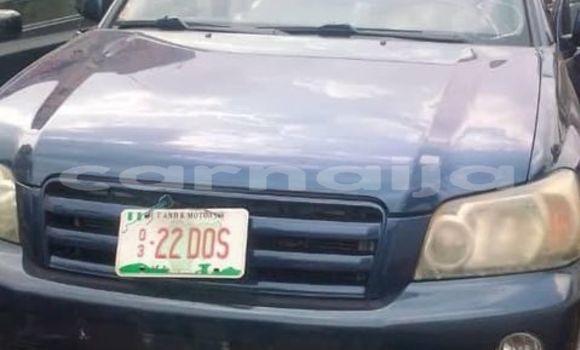 Buy Used Toyota Highlander Blue Car in Aba in Abia State