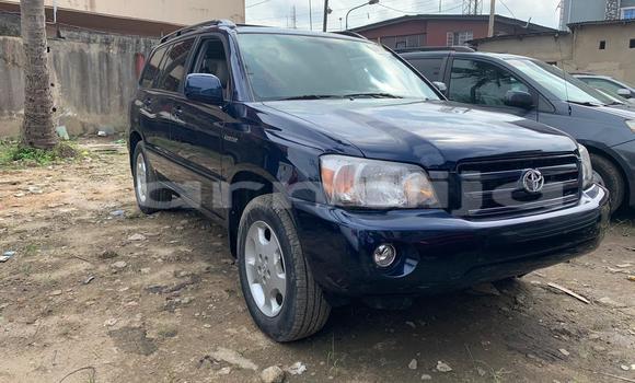 Acheter Occasion Voiture Toyota Highlander Bleu à Lagos, État de Lagos Acheter Occasion Voiture Toyota Highlander Bleu à Lagos, État de Lagos