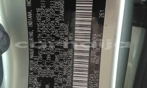 Buy Used Toyota Sienna Silver Car in Lagos in Lagos State Buy Used Toyota Sienna Silver Car in Lagos in Lagos State