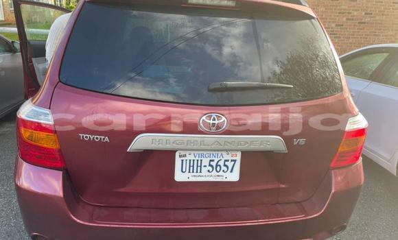 Buy Used Toyota Highlander Red Car in Lagos in Lagos State