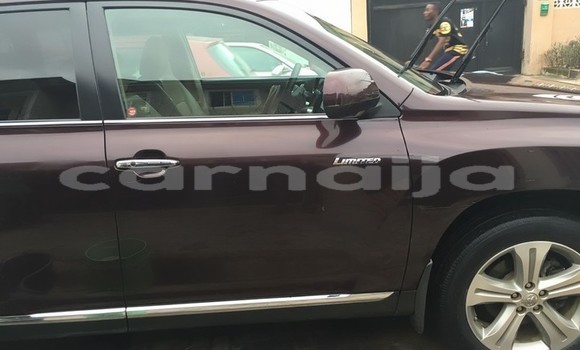 Buy Used Toyota Highlander Red Car in Lagos in Lagos State Buy Used Toyota Highlander Red Car in Lagos in Lagos State