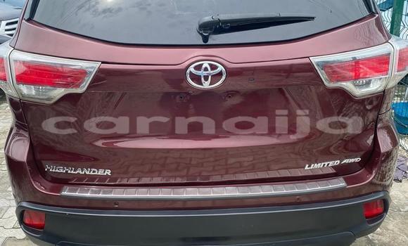 Buy Used Toyota Highlander Red Car in Lagos in Lagos State Buy Used Toyota Highlander Red Car in Lagos in Lagos State