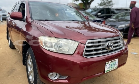 Buy Used Toyota Highlander Red Car in Lagos in Lagos State Buy Used Toyota Highlander Red Car in Lagos in Lagos State