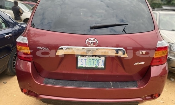 Buy Used Toyota Highlander Red Car in Lagos in Lagos State Buy Used Toyota Highlander Red Car in Lagos in Lagos State