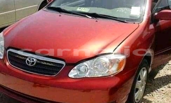 Buy Used Toyota Corolla Red Car in Benin City in Edo