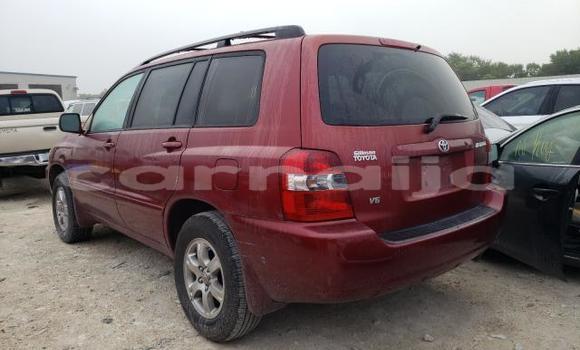 Buy Import Toyota Highlander Red Car in Abuja in Lagos State