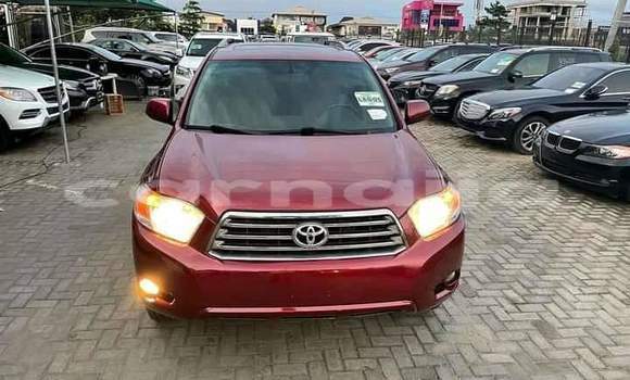 Buy Used Toyota Highlander Red Car in Calabar in Cross River State
