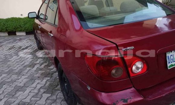 Acheter Occasion Voiture Toyota Corolla Rouge à Aba, État d'Abia Acheter Occasion Voiture Toyota Corolla Rouge à Aba, État d'Abia