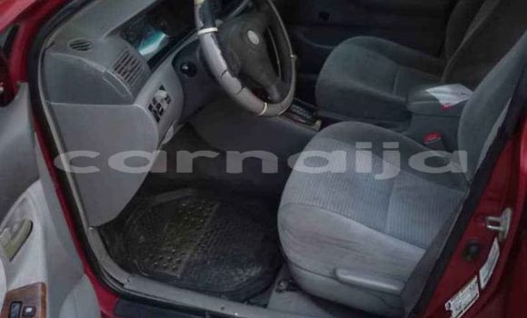 Acheter Occasion Voiture Toyota Corolla Rouge à Aba, État d'Abia Acheter Occasion Voiture Toyota Corolla Rouge à Aba, État d'Abia