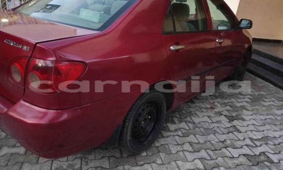 Acheter Occasion Voiture Toyota Corolla Rouge à Aba, État d'Abia Acheter Occasion Voiture Toyota Corolla Rouge à Aba, État d'Abia