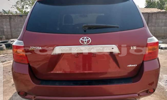 Buy Import Toyota Highlander Red Car in Badagry in Lagos State Buy Import Toyota Highlander Red Car in Badagry in Lagos State