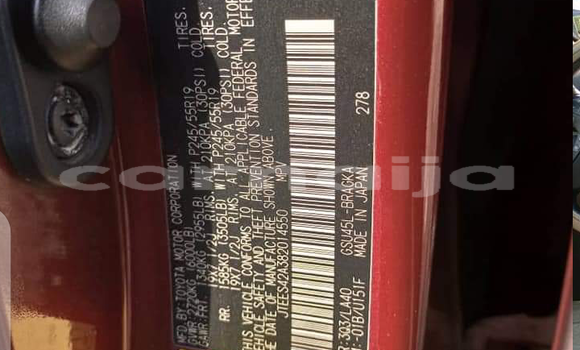 Acheter Import Voiture Toyota Highlander Rouge à Badagry, État de Lagos Acheter Import Voiture Toyota Highlander Rouge à Badagry, État de Lagos