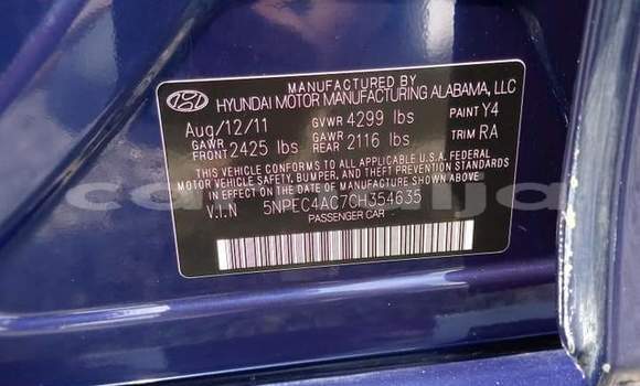 Buy Import Hyundai Sonata Blue Car in Badagry in Lagos State