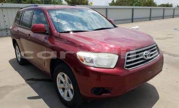 Buy Import Toyota Highlander Red Car in Lagos in Lagos State