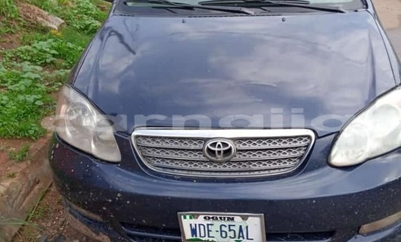 Acheter Occasion Voiture Toyota Corolla Bleu à Lagos, État de Lagos Acheter Occasion Voiture Toyota Corolla Bleu à Lagos, État de Lagos