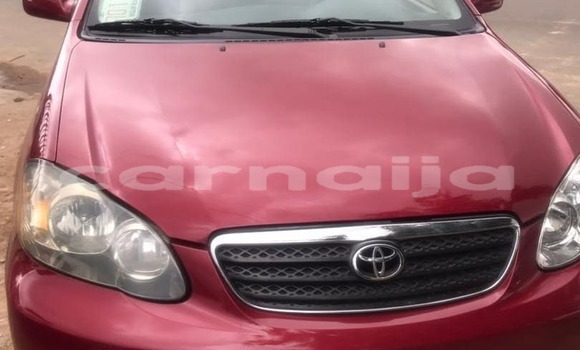 Buy Used Toyota Corolla Red Car in Kano in Kano State Buy Used Toyota Corolla Red Car in Kano in Kano State