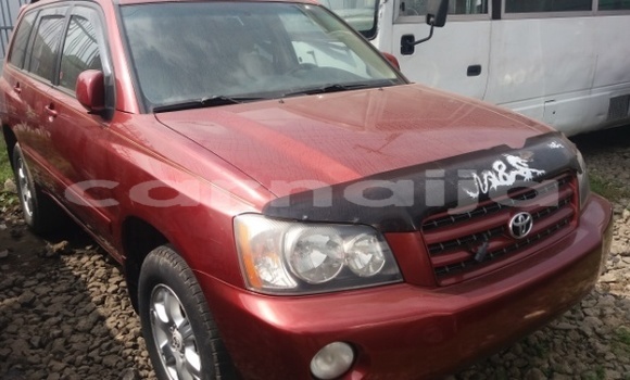 Buy Used Toyota Highlander Red Car in Lagos in Lagos State