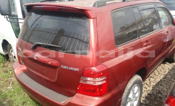 Acheter Occasion Voiture Toyota Highlander Rouge à Lagos, État de Lagos Acheter Occasion Voiture Toyota Highlander Rouge à Lagos, État de Lagos