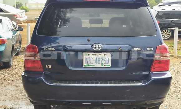 Buy Used Toyota Highlander Blue Car in Lagos in Lagos State Buy Used Toyota Highlander Blue Car in Lagos in Lagos State