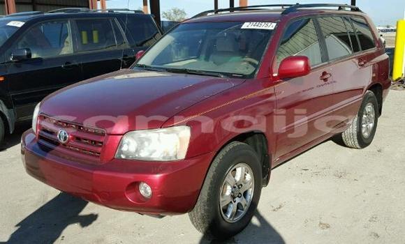 Buy Used Toyota Highlander Red Car in Lagos in Lagos State Buy Used Toyota Highlander Red Car in Lagos in Lagos State