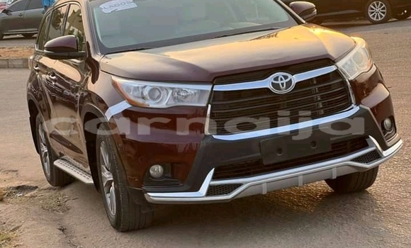 Buy Used Toyota Highlander Red Car in Lagos in Lagos State Buy Used Toyota Highlander Red Car in Lagos in Lagos State