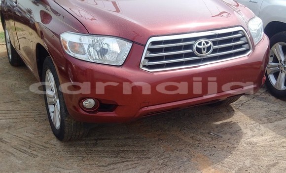 Buy Used Toyota Highlander Red Car in Badagry in Lagos State Buy Used Toyota Highlander Red Car in Badagry in Lagos State