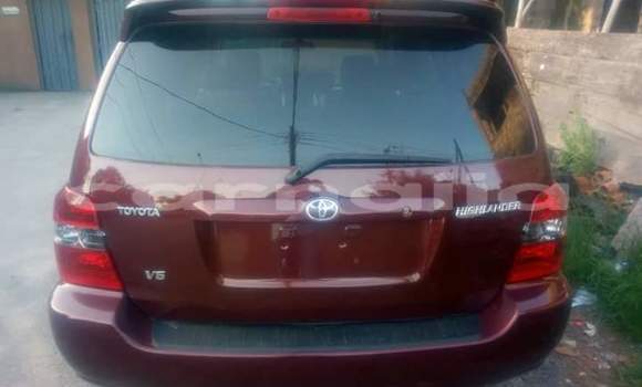Acheter Import Voiture Toyota Highlander Rouge à Adogo, État de Kogi Acheter Import Voiture Toyota Highlander Rouge à Adogo, État de Kogi