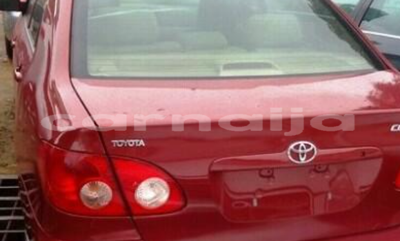Acheter Occasion Voiture Toyota Corolla Rouge à Badagry, État de Lagos Acheter Occasion Voiture Toyota Corolla Rouge à Badagry, État de Lagos