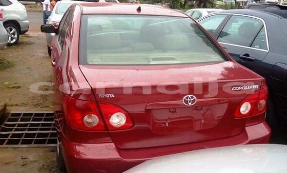 Acheter Occasion Voiture Toyota Corolla Rouge à Lagos, État de Lagos Acheter Occasion Voiture Toyota Corolla Rouge à Lagos, État de Lagos