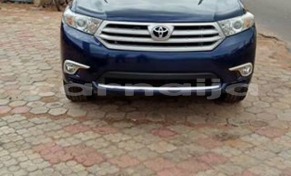 Acheter Occasion Voiture Toyota Highlander Bleu à Kuje, Territoire de la capitale fédérale Acheter Occasion Voiture Toyota Highlander Bleu à Kuje, Territoire de la capitale fédérale