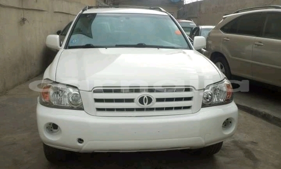 Buy New Toyota Highlander White Car in Lokoja in Kogi State