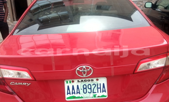 Buy Used Toyota Camry Red Car in Lagos in Lagos State Buy Used Toyota Camry Red Car in Lagos in Lagos State