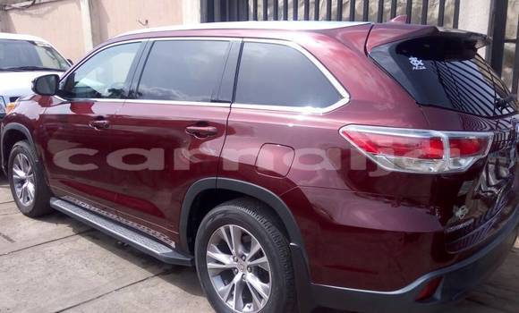 Buy Used Toyota Highlander Red Car in Lagos in Lagos State Buy Used Toyota Highlander Red Car in Lagos in Lagos State