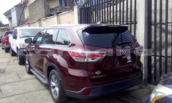Buy Used Toyota Highlander Red Car in Lagos in Lagos State Buy Used Toyota Highlander Red Car in Lagos in Lagos State