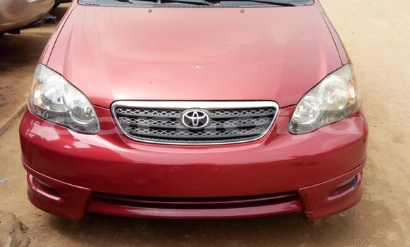 Acheter Occasion Voiture Toyota Corolla Rouge à Gombe, État de Gombe