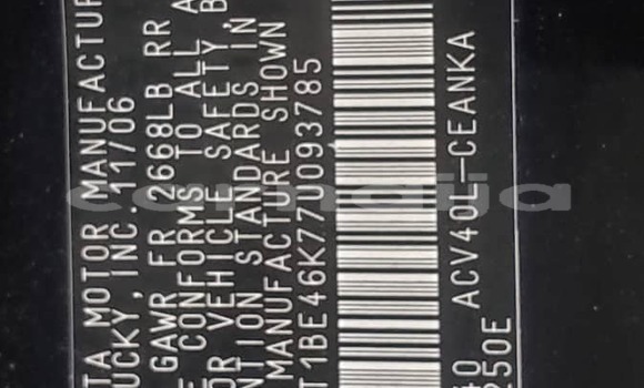 Acheter Occasion Voiture Toyota Camry Noir à Lagos, État de Lagos Acheter Occasion Voiture Toyota Camry Noir à Lagos, État de Lagos